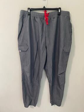 New Mediclo Renu Scrub Pants Charcoal Size 2XL
